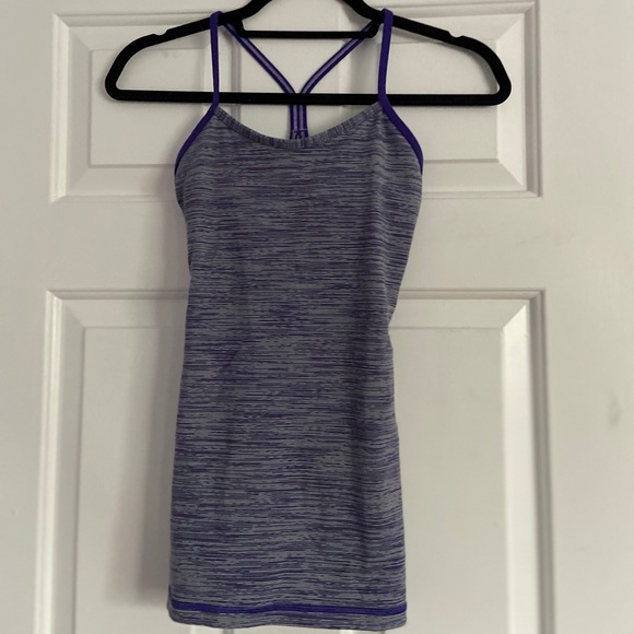 Xs Lululemon Purple Racerback Workout Tank - Picture 1 of 1
